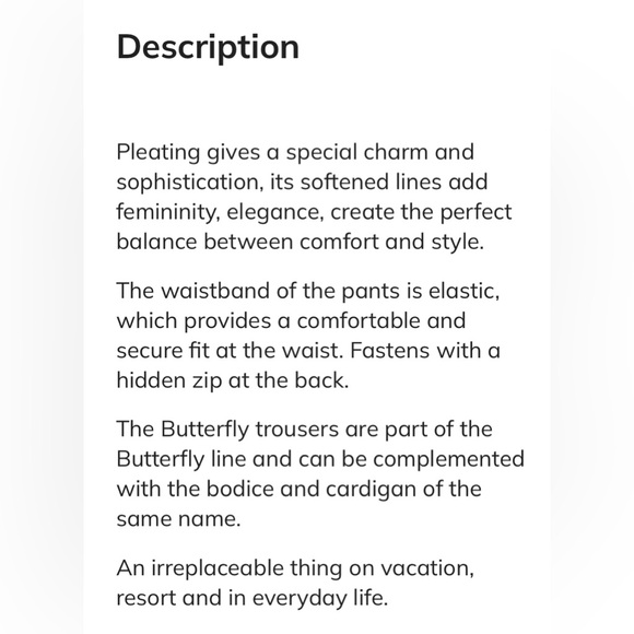 Matique white butterfly set - Picture 11 of 11